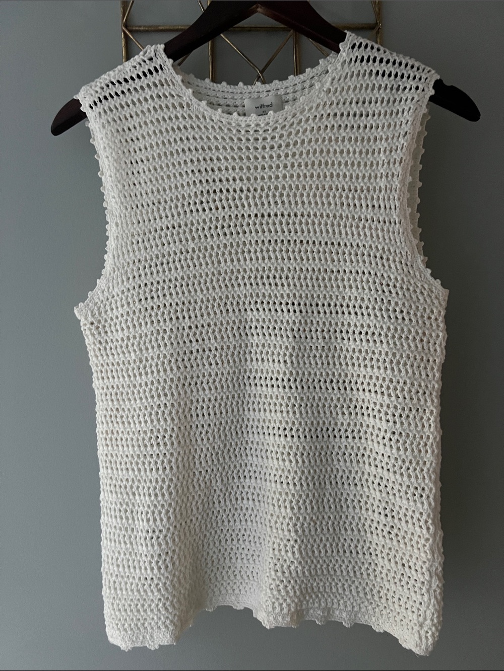 XS Wilfred knit tank Peek tank